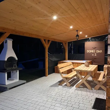 Domki- 4 Z Jacuzzi I Sauna Ferienhaus *