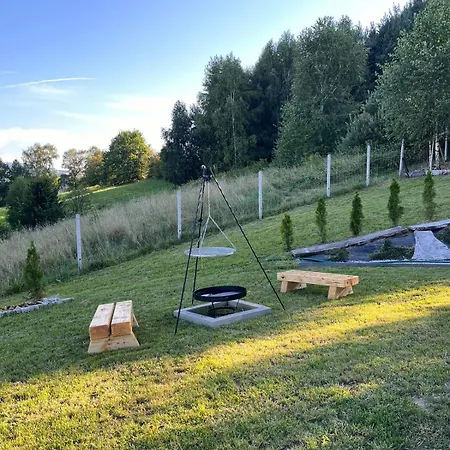 Domki- 4 Z Jacuzzi I Sauna Ferienhaus