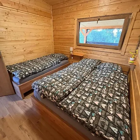 Domki- 4 Z Jacuzzi I Sauna Tatil Evi Limanowa