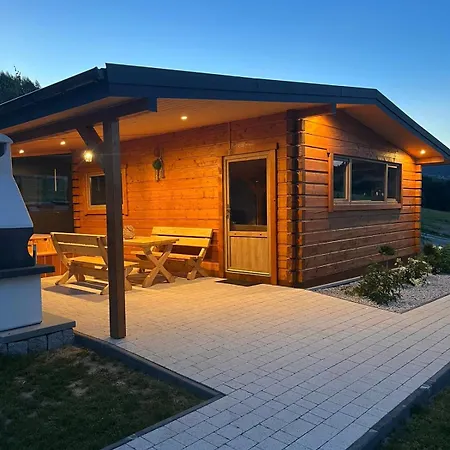 Domki- 4 Z Jacuzzi I Sauna Tatil Evi Limanowa