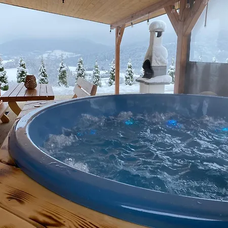 別荘 Domki- 4 Z Jacuzzi I Sauna